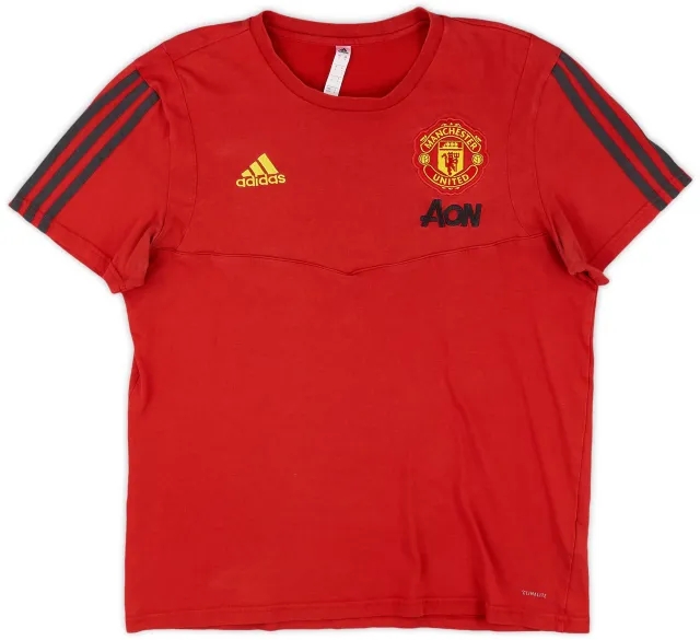 2019-20 Manchester United adidas Training Shirt - 9/10 - (M)