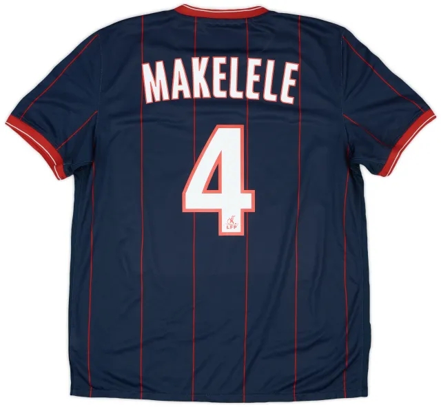 Nike 2009-10 Paris Saint-Germain Home Shirt Makelele #4 - 9/10 - (L)