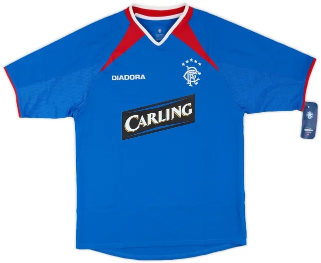 Diadora 2003-05 Rangers Home Shirt (S)