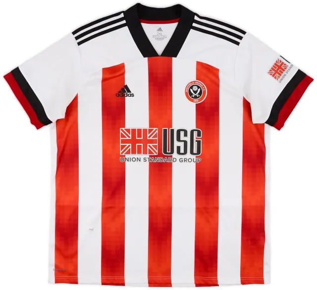 adidas 2020-21 Sheffield United Home Shirt - 4/10 - (XXL)
