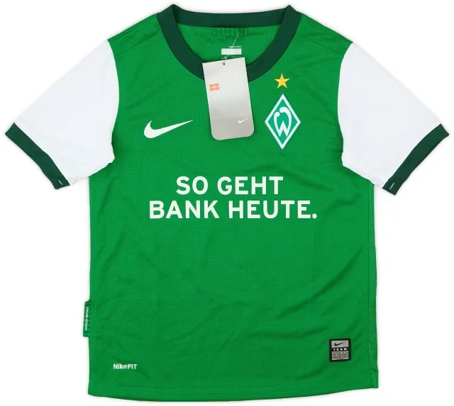 Nike 2009-10 Werder Bremen Home Shirt (XS.Boys)