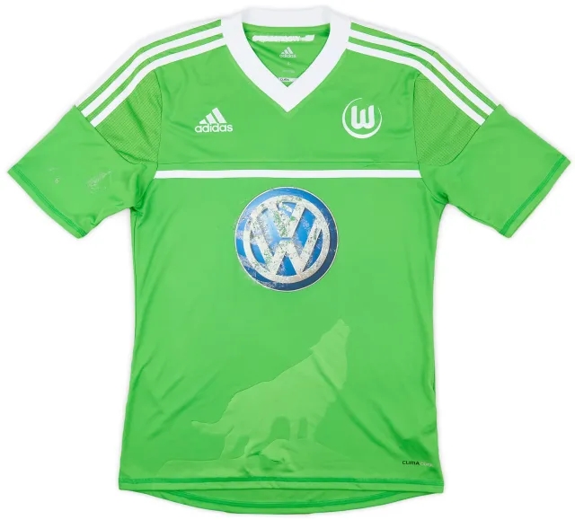 adidas 2012-13 Wolfsburg Home Shirt - 4/10 - (S)