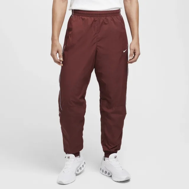 Pants Nike Solo Swoosh Men's Track Pants Dark Pony/ White Xxl
