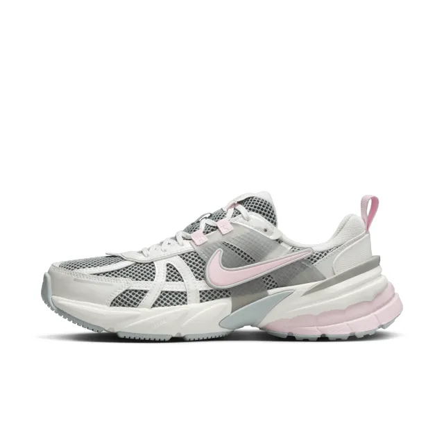 Nike V2k Run Trainers In White And Pink