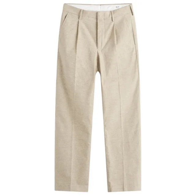 NN07 Men's Bill Relaxed Tapered Trousers Cement