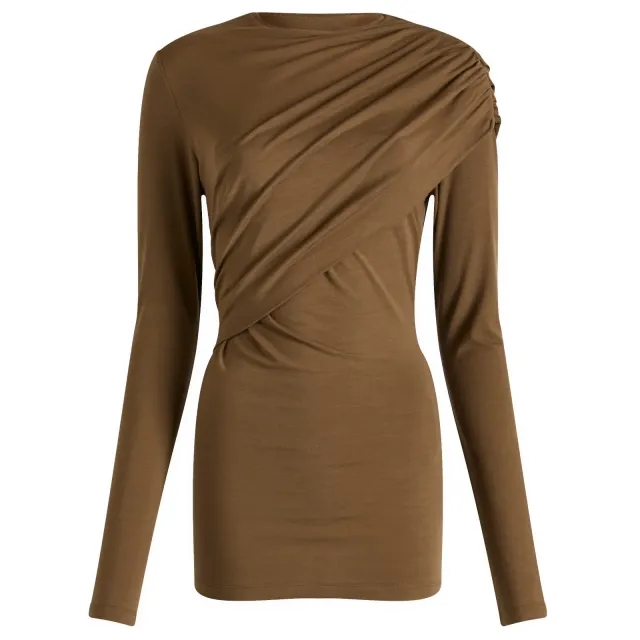 Isabel Marant Women's Fine Wool Jumper Bronze