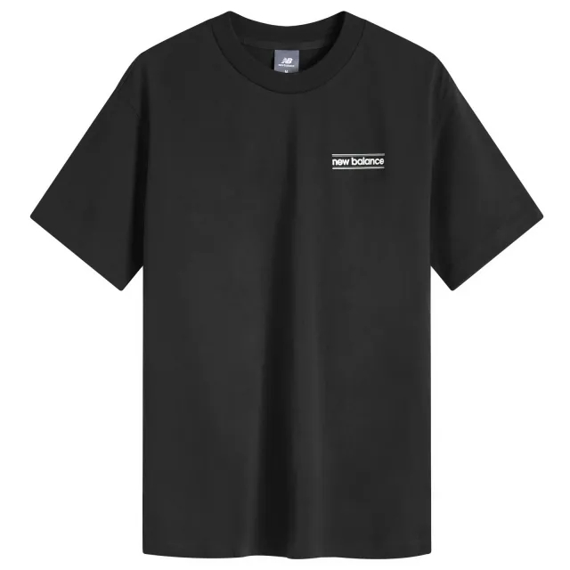 New Balance Men's Varsity Oversized T-Shirt Black