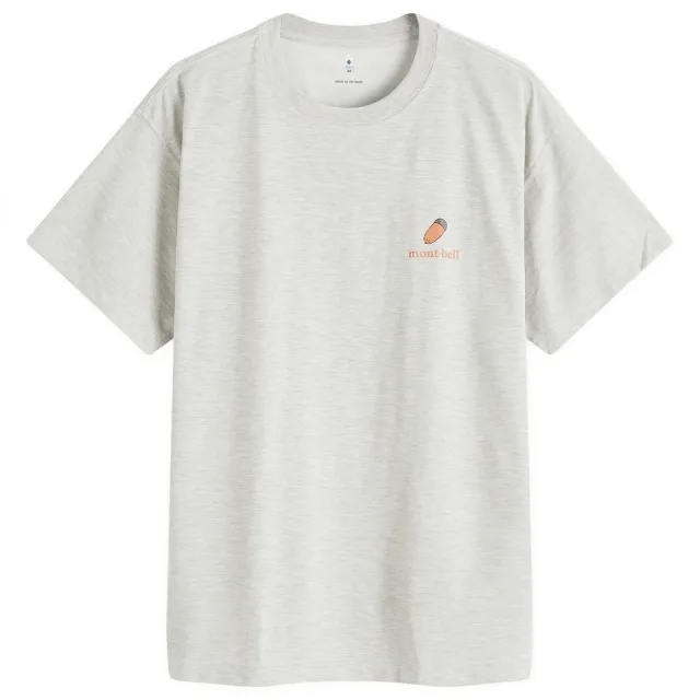 Montbell Men's Donguri T-Shirt Light Grey