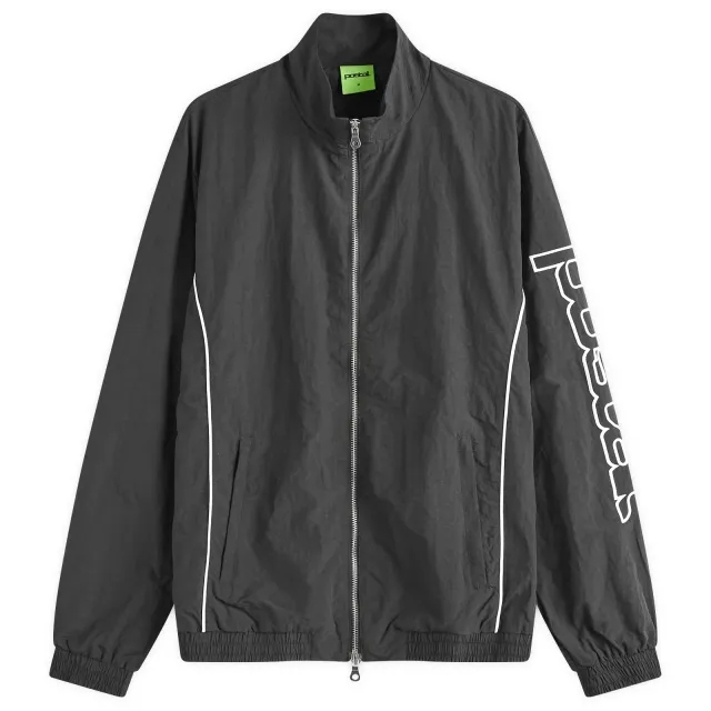 POSTAL Men's Arm Logo Track Jacket Black