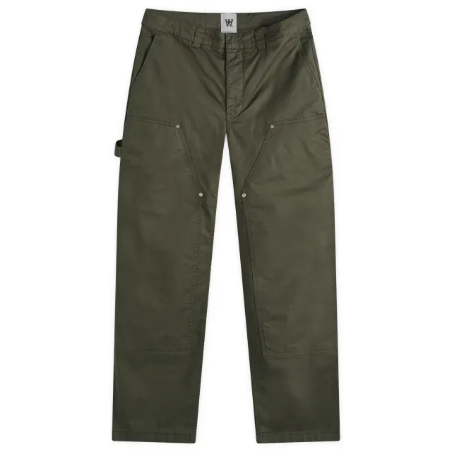 Wood Wood Men's Fed Workwear Trousers Olive