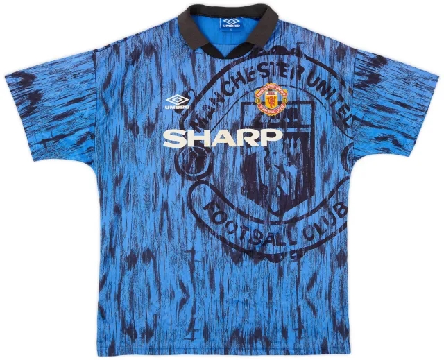 Umbro 1992-93 Manchester United Away Shirt - 7/10 - (XL)