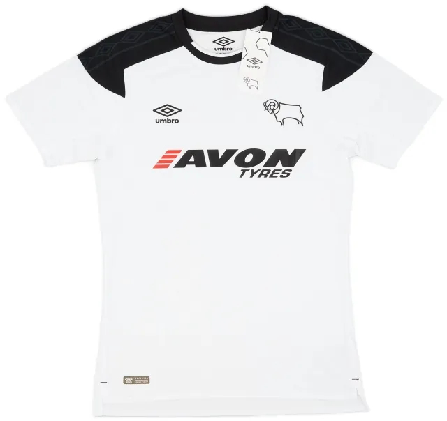 Umbro 2017-18 Derby County Home Shirt (S)
