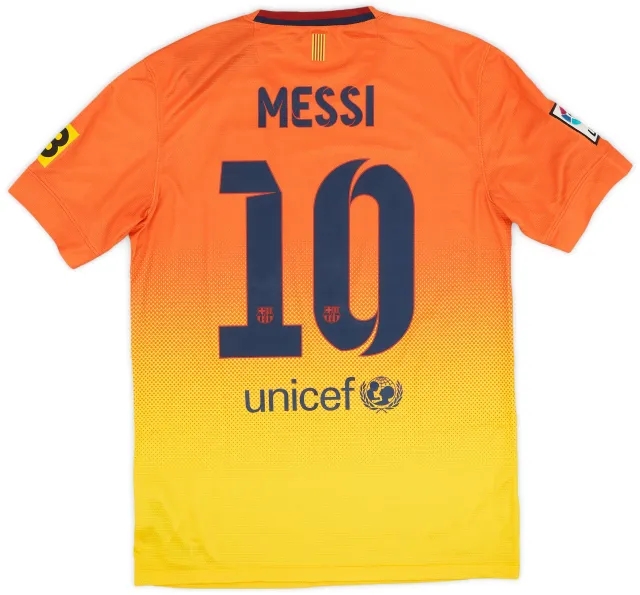Nike 2012-13 Barcelona Away Shirt Messi #10 - 8/10 - (S)