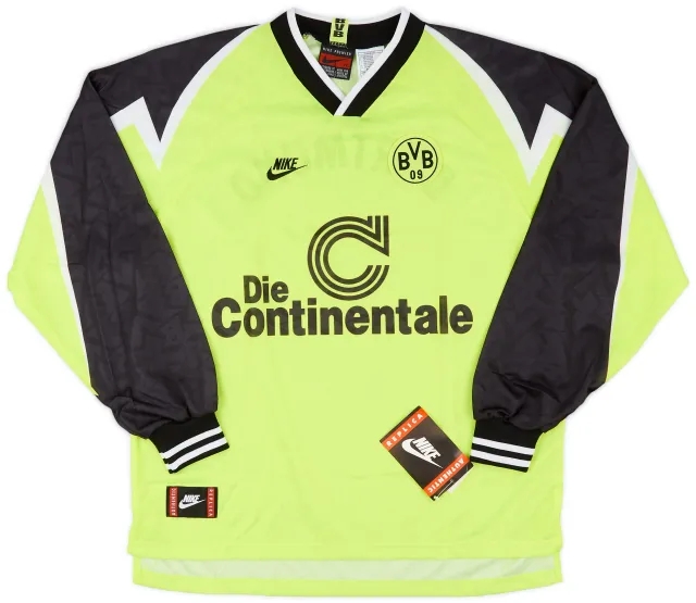 Nike 1995-96 Borussia Dortmund Home L/S Shirt (XXL)