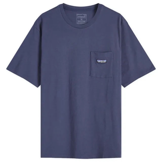 Patagonia Men's Daily Pocket T-Shirt New Navy