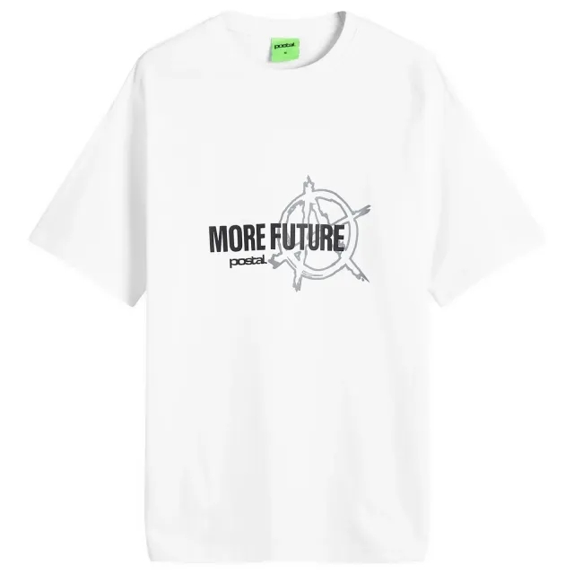 POSTAL Men's More Future T-Shirt White