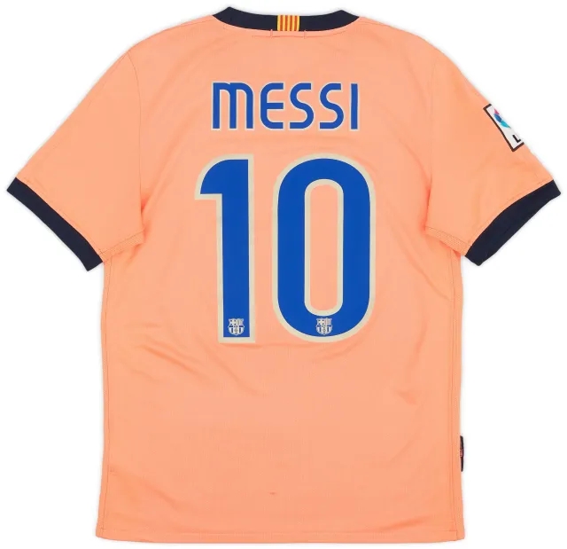 Nike 2009-10 Barcelona Away Shirt Messi #10 - 6/10 - (S)