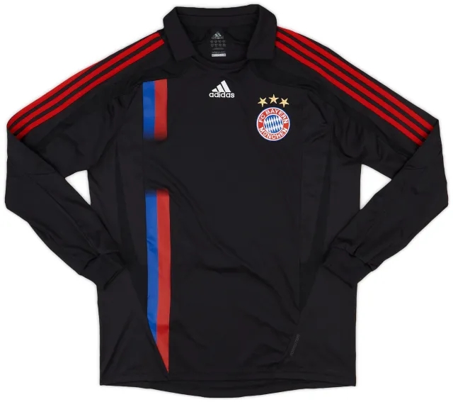 adidas 2007-08 Bayern Munich Player Issue Third L/S Shirt - 7/10 - (XL)