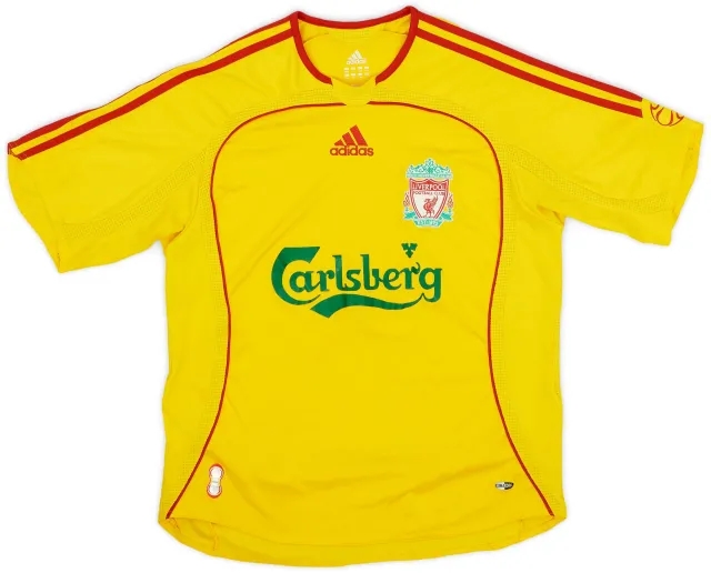 adidas 2006-07 Liverpool Away Shirt - 7/10 - (L.Boys)
