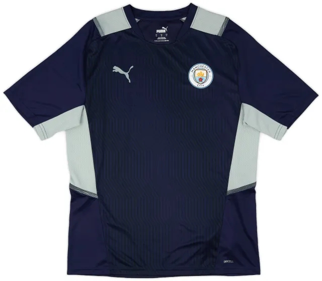 2021-22 Manchester City Puma Training Shirt - 10/10 - (L)