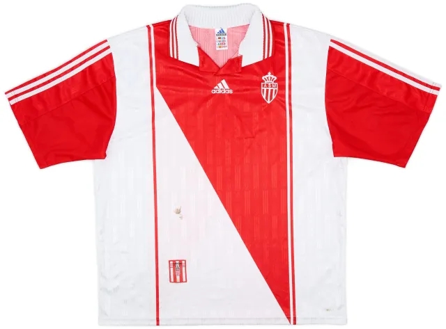 adidas 1997-98 Monaco Home Shirt - 6/10 - (XL)