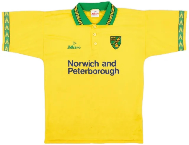 1994-96 Norwich Home Shirt - 5/10 - (S)