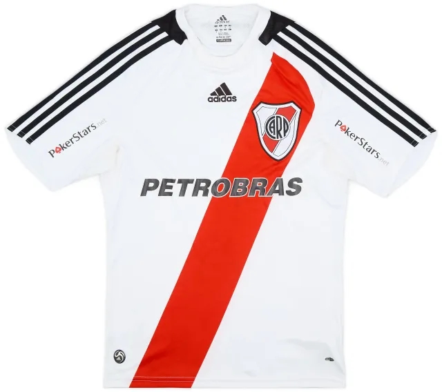 adidas 2008-10 River Plate Home Shirt - 7/10 - (S)