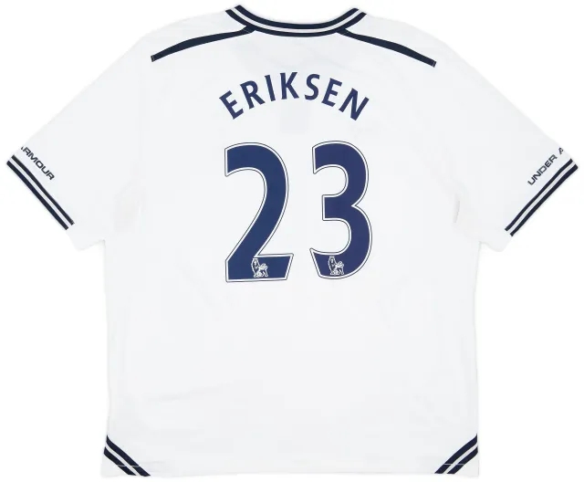 Under Armour 2013-14 Tottenham Home Shirt Eriksen #23 - 9/10 - (XXL)