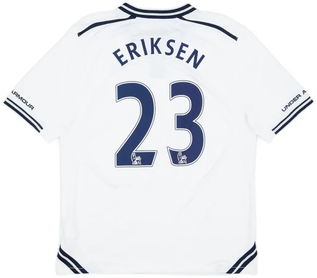 Under Armour 2013-14 Tottenham Home Shirt Eriksen #23 - 6/10 - (L)