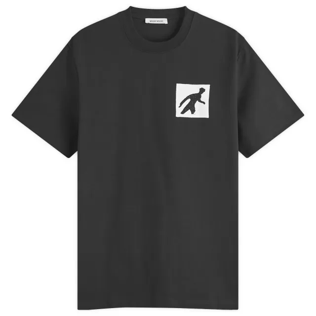 Wood Wood Men's Bobby Stone Age T-Shirt Black