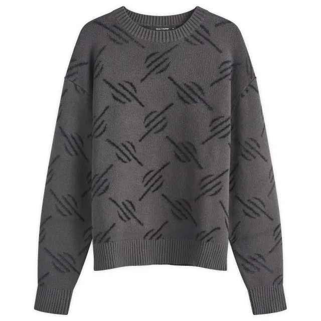 Daily Paper Men's Tevin Monogram Jumper Black