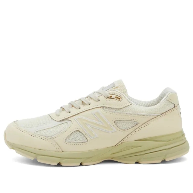 New Balance 990v4 Made in USA, Cream Marl