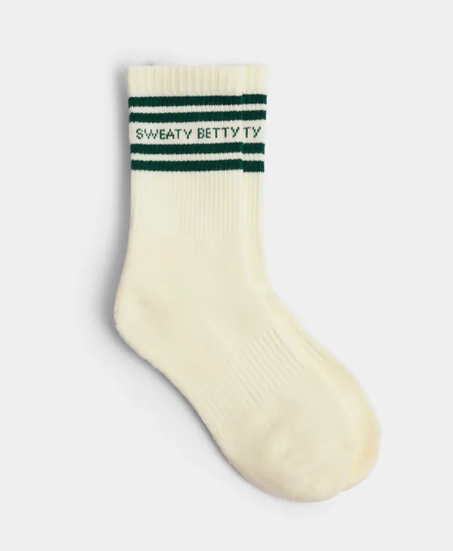 Sweaty Betty Varsity Slogan Socks
