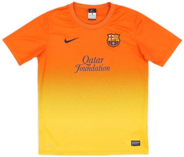 Nike 2012-13 Barcelona Basic Away Shirt - 8/10 - (XL.Boys)