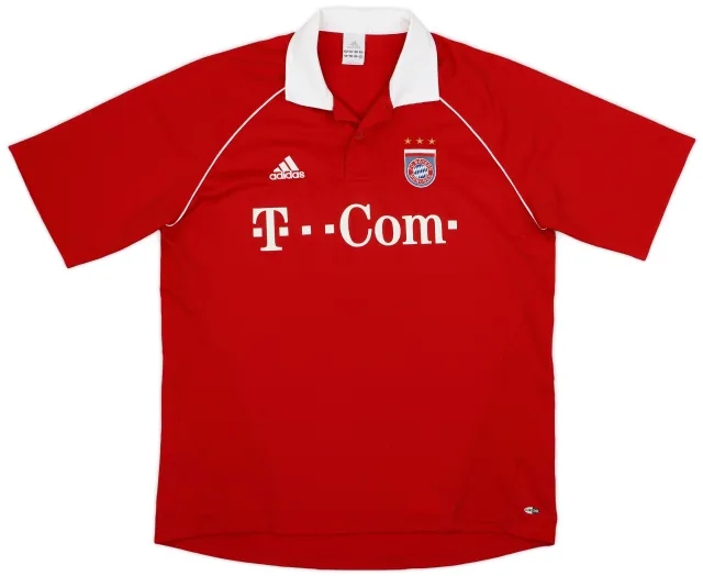adidas 2005-06 Bayern Munich Home Shirt - 5/10 - (XL)