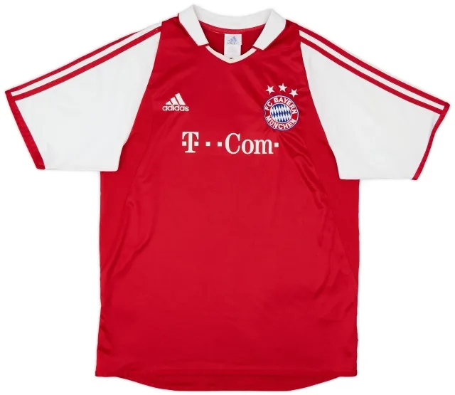 adidas 2004-05 Bayern Munich Home Shirt - 9/10 - (XL.Boys)