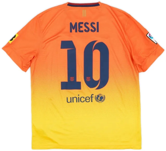 Nike 2012-13 Barcelona Away Shirt Messi #10 - 6/10 - (L)