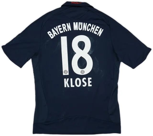 adidas 2008-09 Bayern Munich Away Shirt Klose #18 - 5/10 - (M)