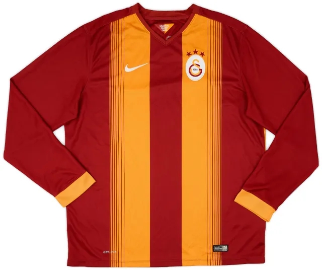 Nike 2014-15 Galatasaray Home L/S Shirt - 8/10 - (XL)