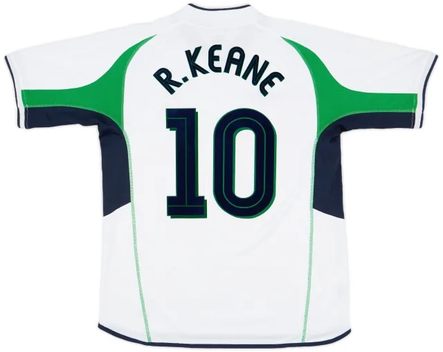 Umbro 2002-03 Ireland Away Shirt R. Keane #10 - 8/10 - (L)