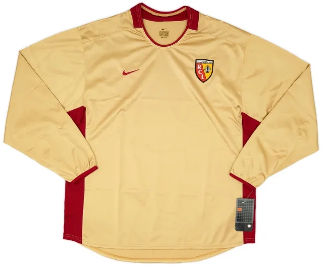 Nike 2002-03 Lens Player Issue Home L/S Shirt (L)