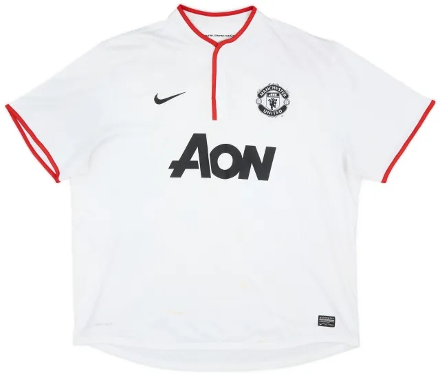 Nike 2012-14 Manchester United Away Shirt - 5/10 - (XXL)