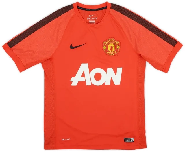 2014-15 Manchester United Nike Training Shirt - 9/10 - (L.Boys)