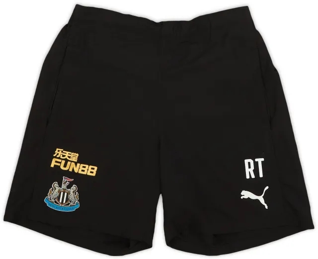 2018-19 Newcastle Puma Staff Issue Training Shorts RT - 9/10 - (M)