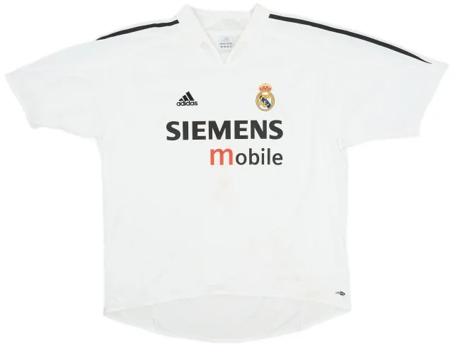 adidas 2004-05 Real Madrid Home Shirt - 5/10 - (XL)