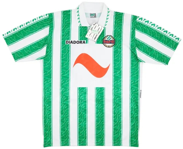 Diadora 1996-98 Rapid Vienna Home Shirt (XL)