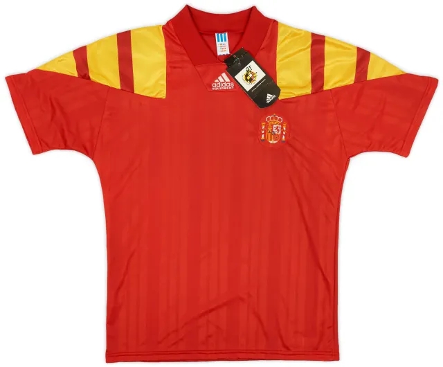 adidas 1992-94 Spain Home Shirt (S)