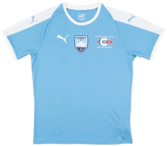 Puma 2015-16 Sydney FC Academy Football School Training Shirt - 8/10 - (M)