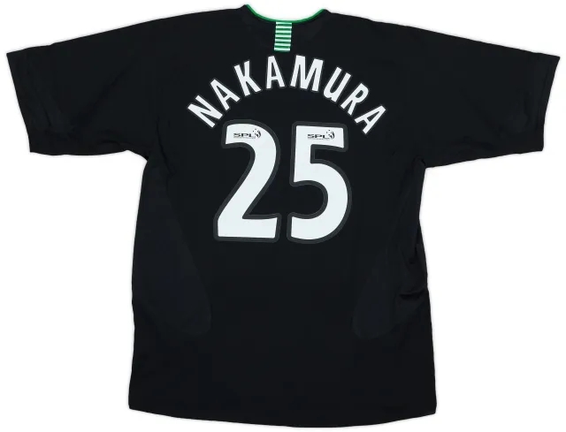 Nike 2005-07 Celtic Third Shirt Nakamura #25 (L)