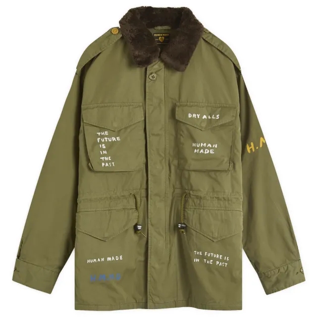 Human Made Men's field jacket Olive